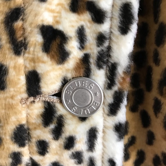 Leopard Punk Jacket Medium Don't Mess with Texas - Picture 6 of 8
